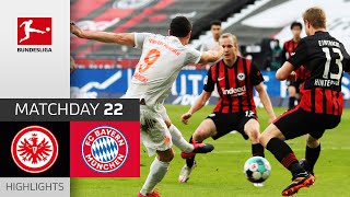 SGE seal victory over Bayern  Frankfurt  Bayern München  21  All Goals  Matchday 22 [upl. by Bernetta]