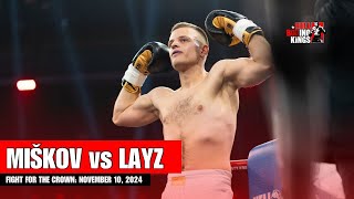 HELL Boxing Kings  Quarterfinal I Samuel Miskov vs Matija quotLayZquot Lazarevic [upl. by Siraf]