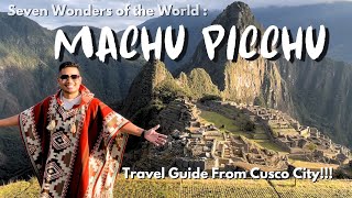 How to Travel to Machu Picchu from Cusco by Train  PeruRail Vistadome [upl. by Lain883]