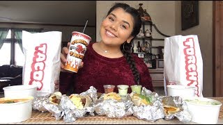 Torchys Tacos Mukbang  QampA [upl. by Eyeleen]