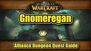 Classic WoW Gnomeregan Alliance Quest Guide [upl. by Acherman]