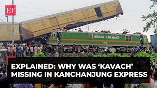 Kavach could have prevented Kanchanjunga Express train accident What is it and why was it missing [upl. by Nairdad488]