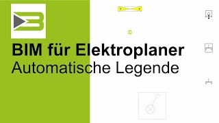 Automatische Legende  Elektroplanung mit Revit [upl. by Bremser232]