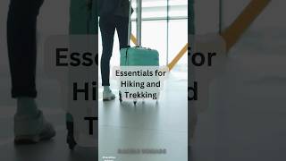 Essentials for Hiking and Trekking Trip traveltips travel [upl. by Nylesor]