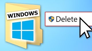 What If You Delete the Windows Folder [upl. by Yelsew]