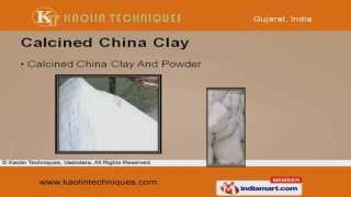 Calcined China Clay by Kaolin Techniques Vadodara [upl. by Kempe565]