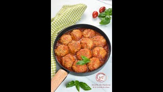 Polpette al sugo ricetta della nonna tradizionale cucina italiana  meatballs with sauce [upl. by Princess956]