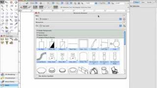 Creating a Custom Library File in Vectorworks [upl. by Trueman66]