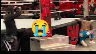 Looks like Jey Uso is crying off air after losing the IC title on WWE RAW  Solo Sikoa [upl. by Nayb]