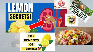 Lemons Nutrition Facts and Health Benefits [upl. by Eniawtna324]