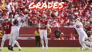 49ers 23 Cardinals 24 Grades [upl. by Woolley]