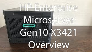 HP Enterprise  Microserver Gen10  Overview [upl. by Xymenes]