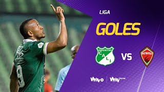 Cali vs Patriotas 1 0  Liga BetPlay Dimayor 20222  Fecha 20 [upl. by Boycie]