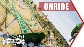 Booster Bike OnRide Toverland MotorradAchterbahn im MitfahrVideo POV [upl. by Anoyk]