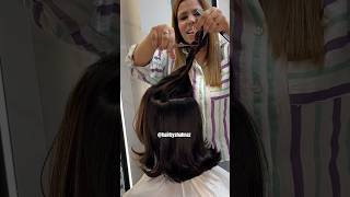 Wolf haircut 💇‍♀️ 2024  💇 youtubeshort youtubeviralvideo hairstyle hair hairtutorial [upl. by Rosa207]