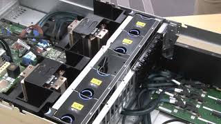 Lenovo ThinkSystem SR670 V2 installing a fan [upl. by Eyahs]