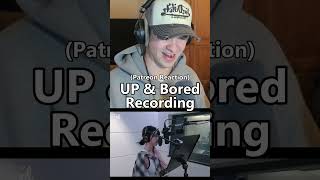 aespa UP amp Bored Recording Behind REACTION aespa reaction karina ningning kpop shorts [upl. by Eedrahc952]