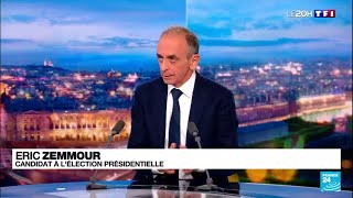 France  candidat à la présidentielle Eric Zemmour détourne des images pour son clip de campagne [upl. by Neryt520]