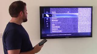 How To Do A MANUAL TUNE On Your TV [upl. by Gnihc471]