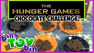 The Hunger Games Chocolate Challenge by Bins Toy Bin [upl. by Ardelia]