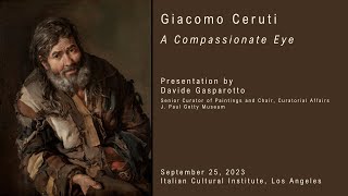 Davide Gasparotto presents Giacomo Ceruti A Compassionate Eye [upl. by Powe882]