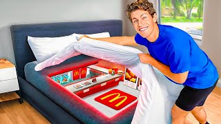 I Built a SECRET McDonalds in My Room [upl. by Martens38]