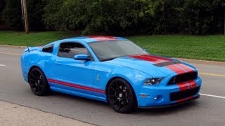 Shelby GT500 and 50 Ford Mustang Acceleration amp Drive by [upl. by Smoot]