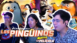 Los pingüinos de Madagascar 2014 VIENDO POR PRIMERA VEZ PELICULA REACCIÓN [upl. by Kreager]