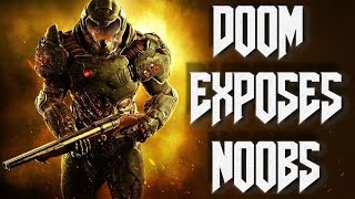 DOOM Multiplayer Is SICK  Critics didnt know how to playSad Doom Multiplayer Gameplay Review [upl. by Towland]