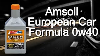 ✅Aceite Motor Sintético Amsoil EUROPEAN Car Formula 0w40 Review😀 [upl. by Nevar]