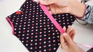 how to cutting and stitching new born baby dress by my creation  tutorial in Hindi Urdu [upl. by Salokkin]