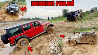 Why these big size SUV failed in offroading  Wrangler Isuzu dmax Bolero  Thar Scorpio [upl. by Teddman]