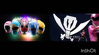 Power rangers Super megaforce amp Gokaiger  PRampSS comparison shorts [upl. by Kort]