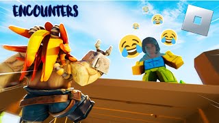 LE MEILLEUR COMBATTANT DE ROBLOX   Roblox  Encounters [upl. by Atoiganap]