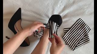 How to wrap your foot with Chob’s ShoeTie [upl. by Rabiah]