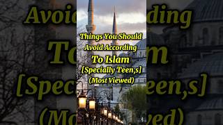 Things You avoid According Islam 😱🤔 viralvideo shortfeed islam youtube yshorts trending [upl. by Nylyaj122]