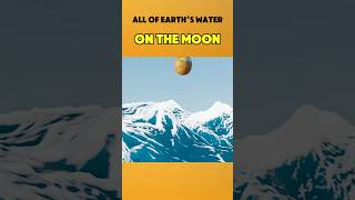 All of Earths Water on the Moon shorts [upl. by Maurice]