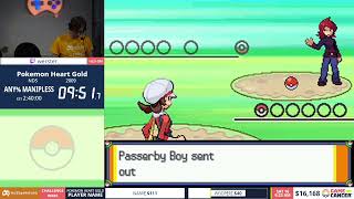 ASM 2022 Event  Pokemon Heart Gold  any Manipless Speedrun [upl. by Caesar]