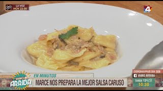 Vamo Arriba  Capeletis caseros con salsa Caruso [upl. by Persson675]