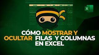 Cómo Mostrar y Ocultar Filas y Columnas en Excel Oficial  3 Formas Súper Simples Paso a Paso [upl. by Attegroeg]