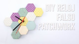 DIY Reloj con falso Patchwork [upl. by Landry]