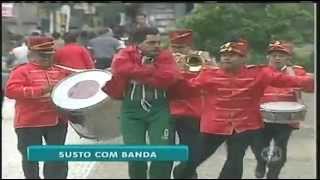 Susto com Banda  Pegadinha com Ivo Holanda  Programa Silvio Santos [upl. by Dnomal]