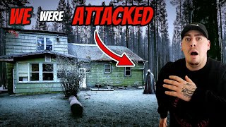 ATTACKED at the POCOMOKE RANCH  CJ FAISONS HAUNTED FARM  PART 2 [upl. by Nehtanoj]