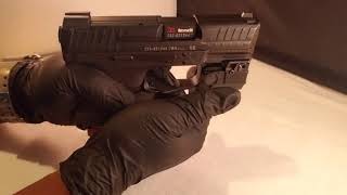 HK VP9SK Fitting the VP9 standard and extended Magazines [upl. by Icam590]