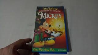 VHS Aconteceu no Natal do Mickey 1999 [upl. by Aiak]