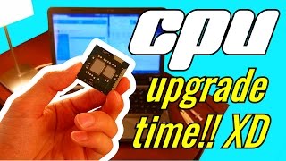 How to Upgrade a Laptop CPU  Processor XD [upl. by Naot]