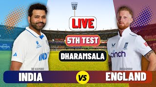 Live IND Vs ENG 5th Test Match Day 2  Cricket Match Today  IND vs ENG live 1st innings livescore [upl. by Saum901]