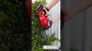 Get fast clean cuts with these Milwaukee M18 FUEL 24quot Brushless Cordless Dual Blade Hedge Trimmer 🍃 [upl. by Larred]