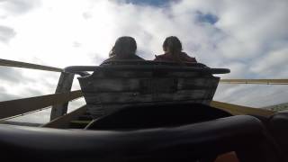 Ghost rider knotts berry farm pov back row [upl. by Auqeenwahs507]