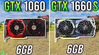 GTX 1060 vs GTX 1660 Super  Any Difference in 2023 [upl. by Gnouhc]